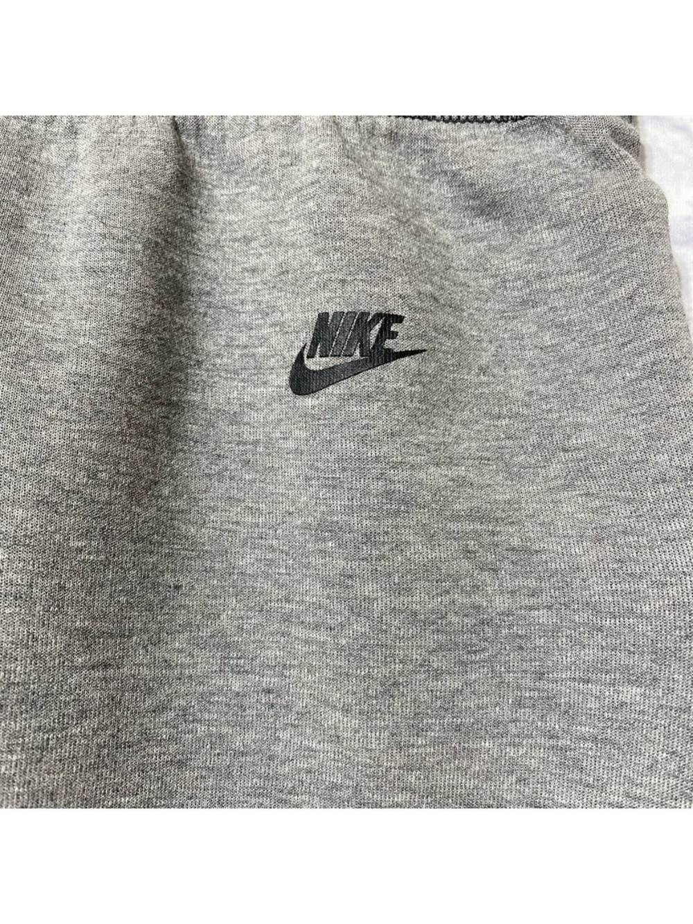 Nike Kids Gray and Black Colorblock Leggings